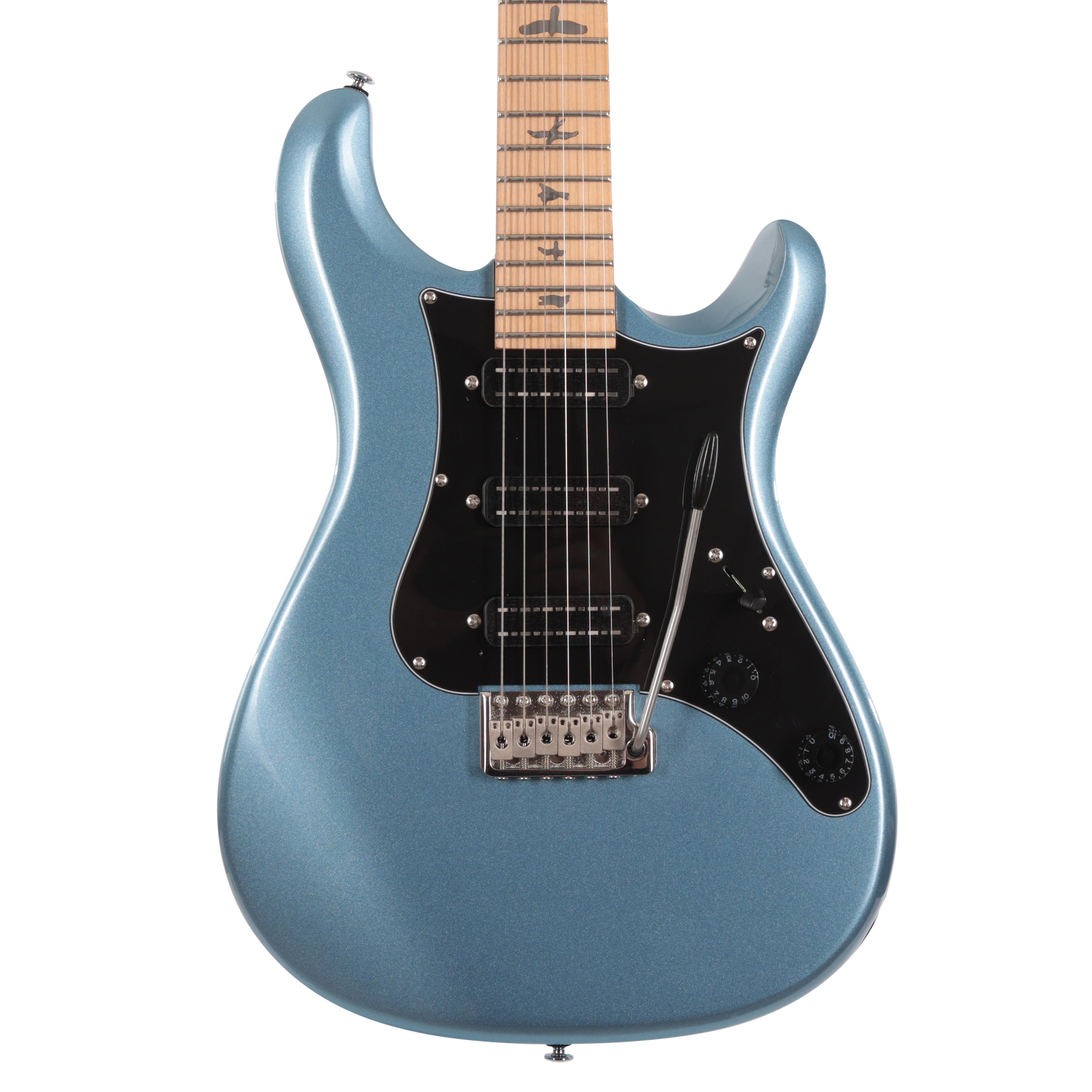 PRS SE NF3 Electric Guitar in Ice Blue Metallic with Maple